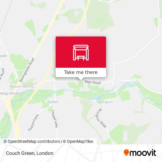 Couch Green map