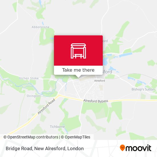 Bridge Road, New Alresford map