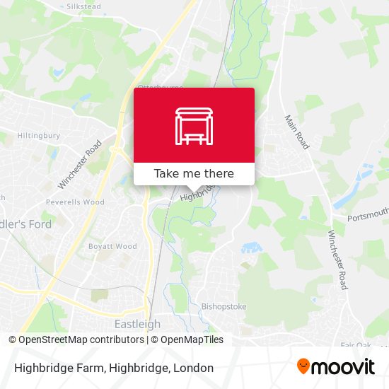 Highbridge Farm, Highbridge map