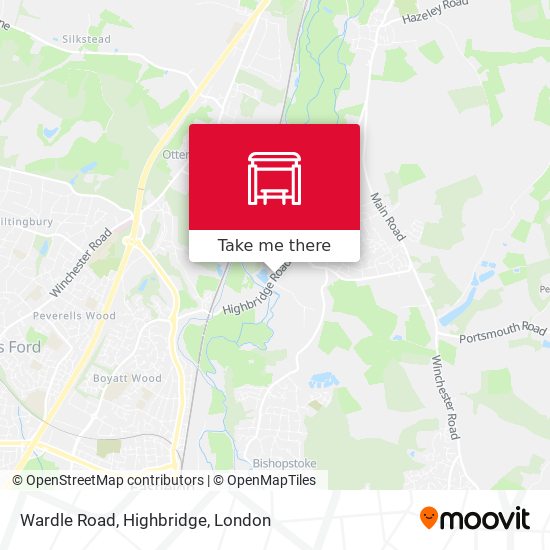 Wardle Road, Highbridge map