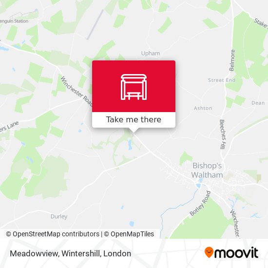 Meadowview, Wintershill map