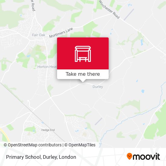 Primary School, Durley map
