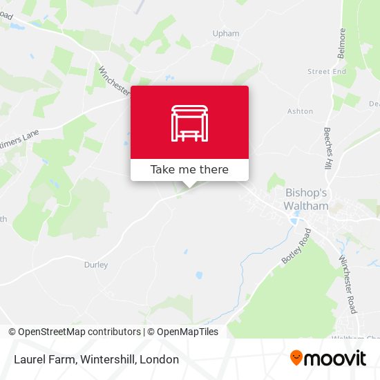 Laurel Farm, Wintershill map