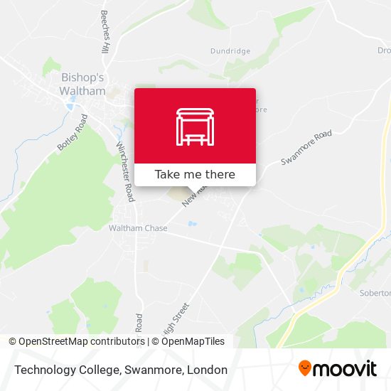 Technology College, Swanmore map