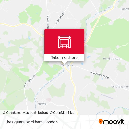 The Square, Wickham map