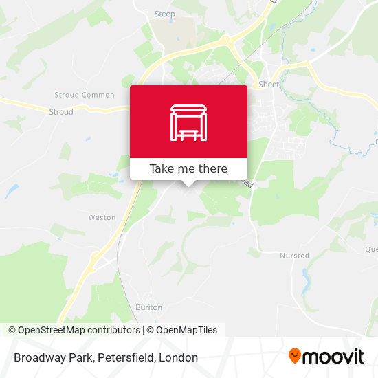 Broadway Park, Petersfield map
