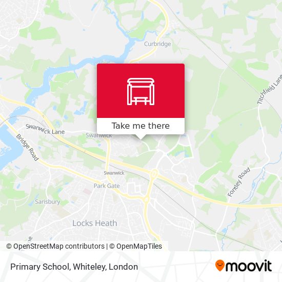 Primary School, Whiteley map