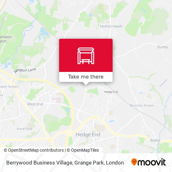 Berrywood Business Village, Grange Park map