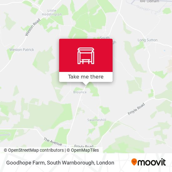 Goodhope Farm, South Warnborough map