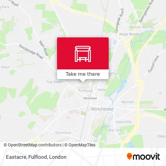 Eastacre, Fulflood map