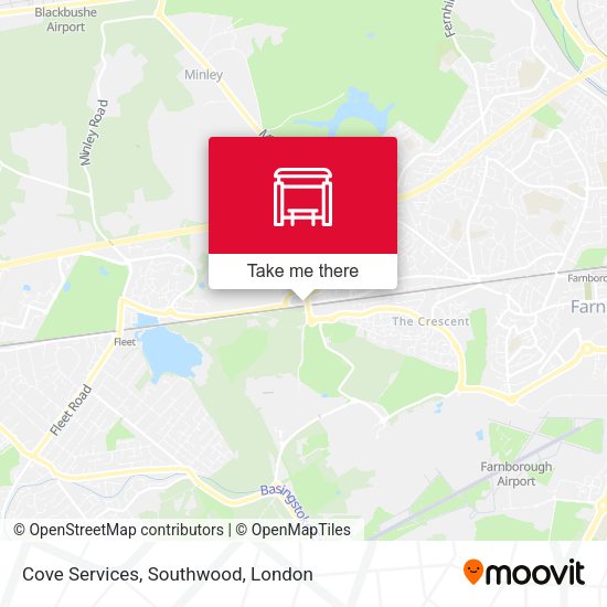 Cove Services, Southwood map