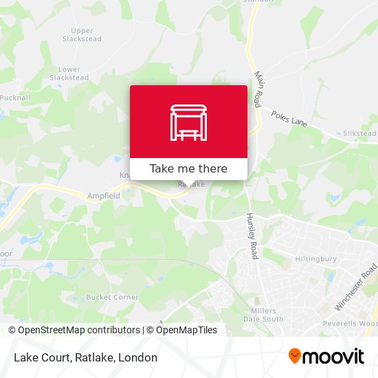 Lake Court, Ratlake map