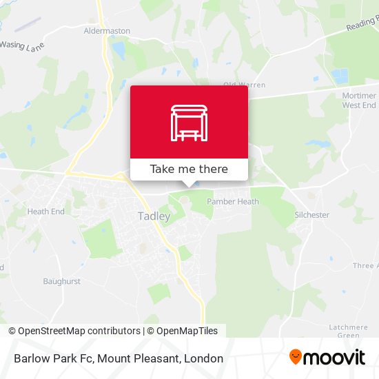 Barlow Park Fc, Mount Pleasant map