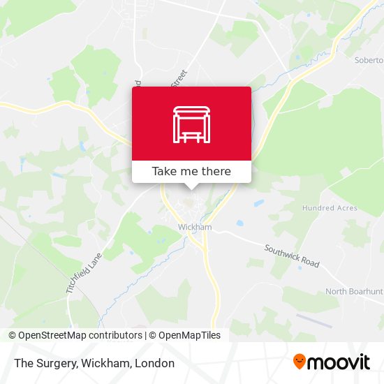The Surgery, Wickham map