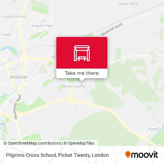 Pilgrims Cross School, Picket Twenty map