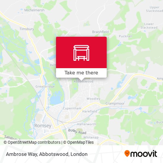 Ambrose Way, Abbotswood map