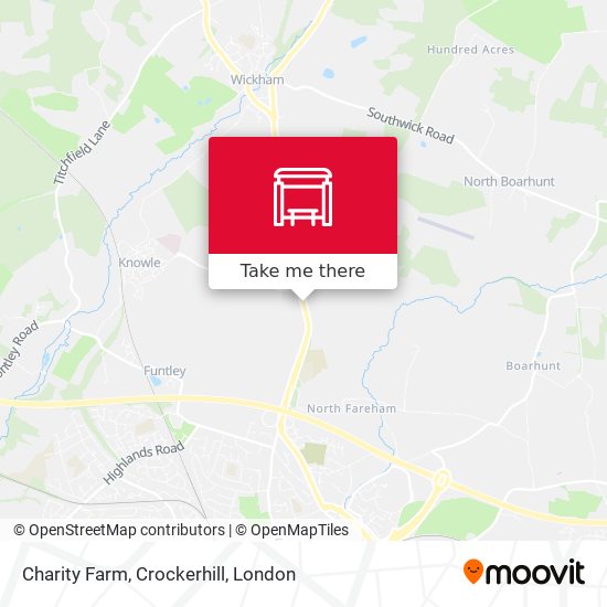 Charity Farm, Crockerhill map