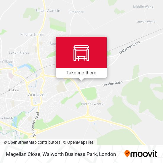 Magellan Close, Walworth Business Park map