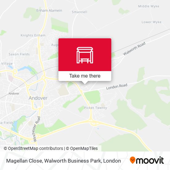 Magellan Close, Walworth Business Park map