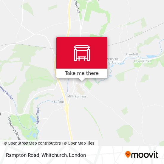 Rampton Road, Whitchurch map