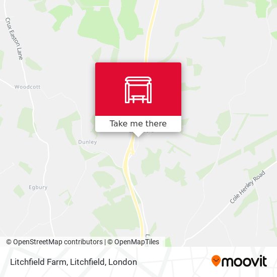 Litchfield Farm, Litchfield map