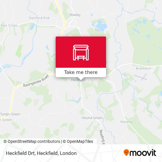 Heckfield Drt, Heckfield map