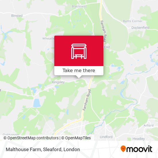 Malthouse Farm, Sleaford map