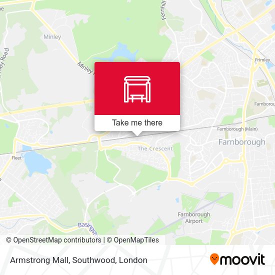 Armstrong Mall, Southwood map