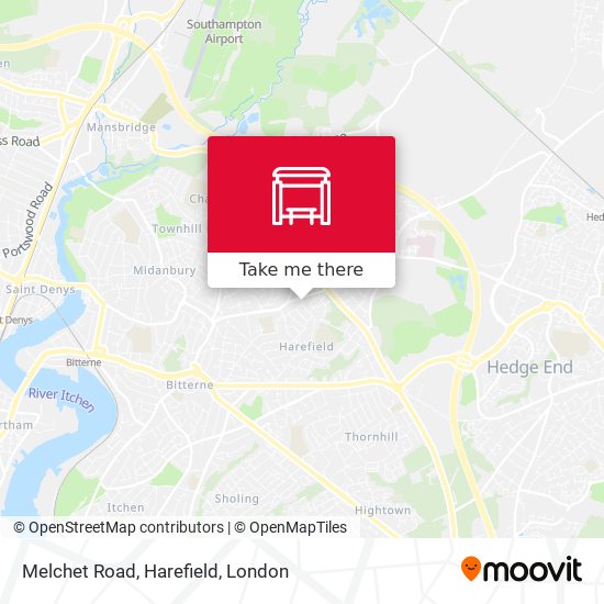 Melchet Road, Harefield map