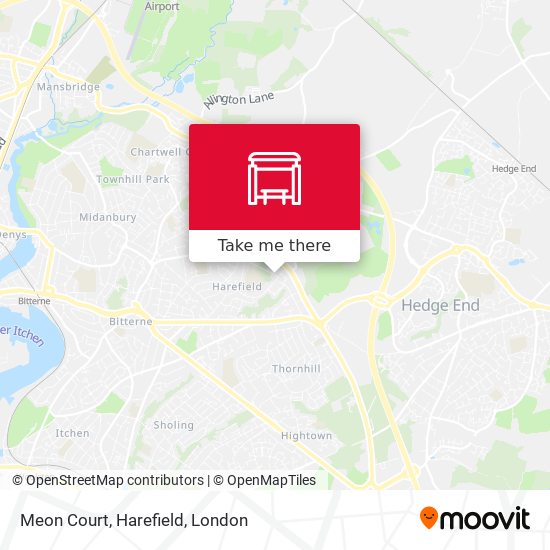 Meon Court, Harefield map