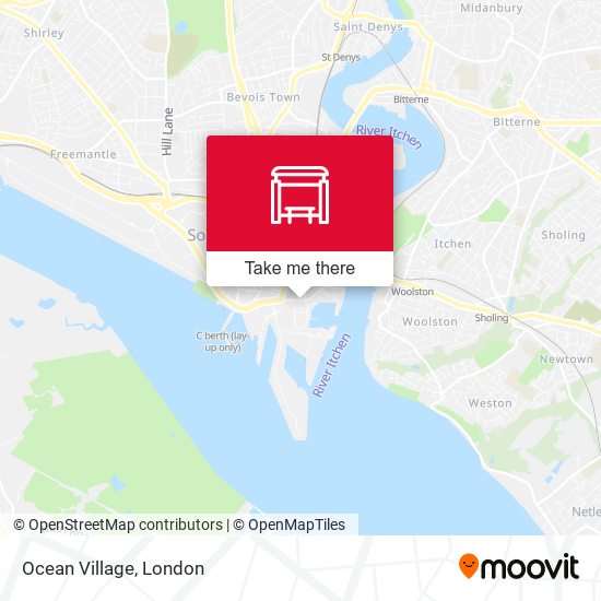 Ocean Village map