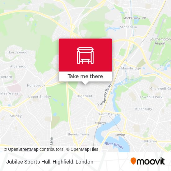 Jubilee Sports Hall, Highfield map