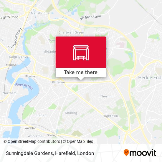 Sunningdale Gardens, Harefield map