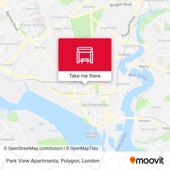 Park View Apartments, Polygon map
