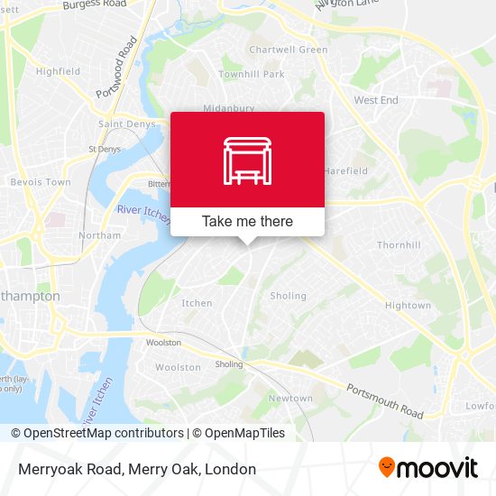Merryoak Road, Merry Oak map