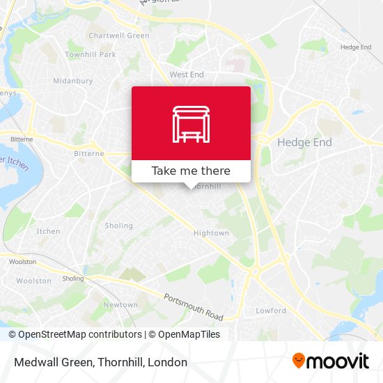 Medwall Green, Thornhill map