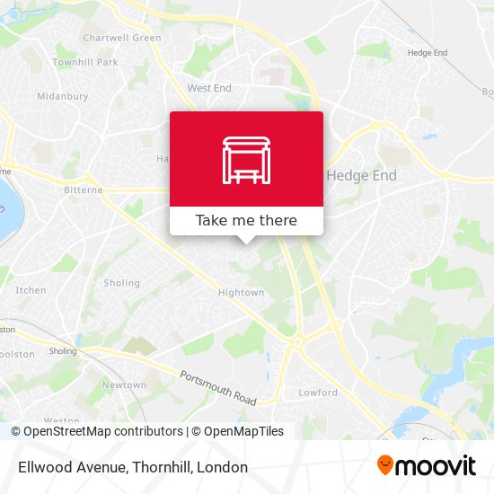 Ellwood Avenue, Thornhill map