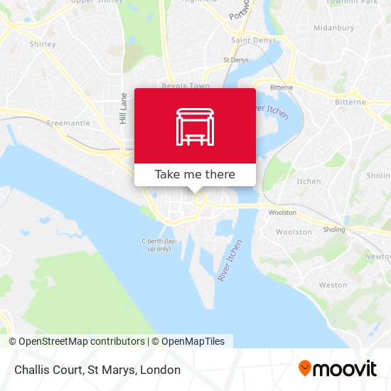 Challis Court, St Marys map