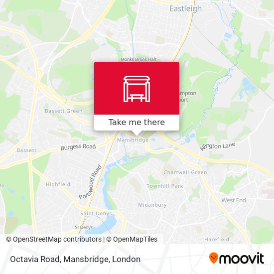 Octavia Road, Mansbridge map