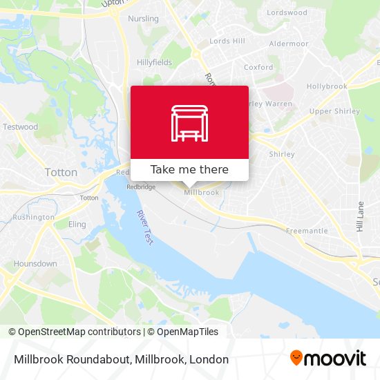 Millbrook Roundabout, Millbrook map