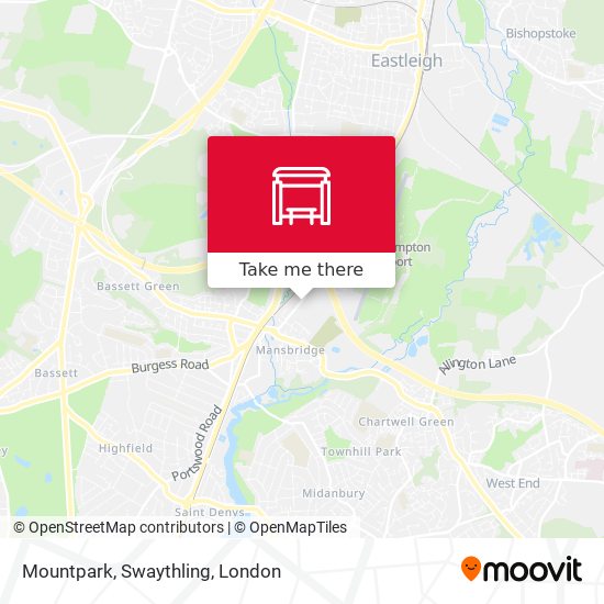 Mountpark, Swaythling map