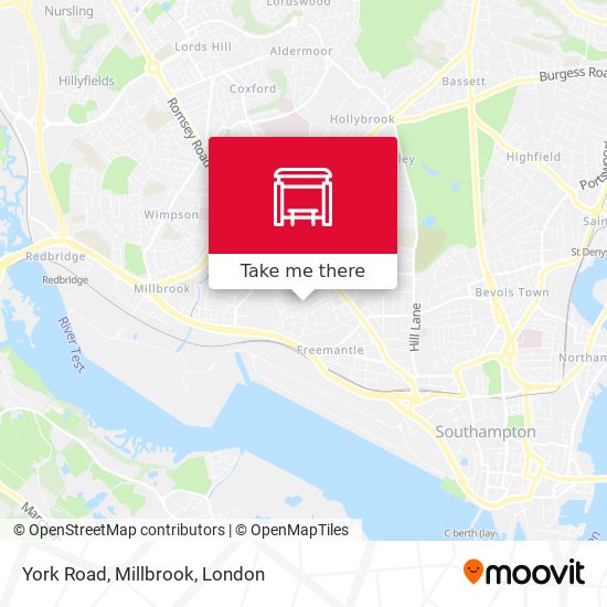 York Road, Millbrook map