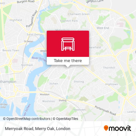 Merryoak Road, Merry Oak map