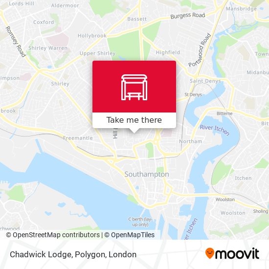 Chadwick Lodge, Polygon map