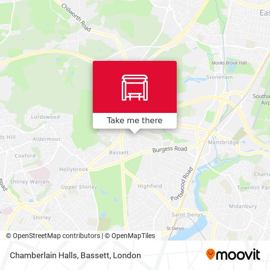 Chamberlain Halls, Bassett map