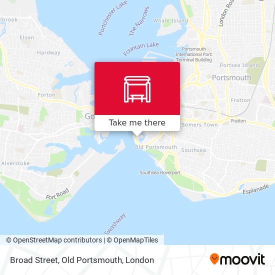Broad Street, Old Portsmouth map
