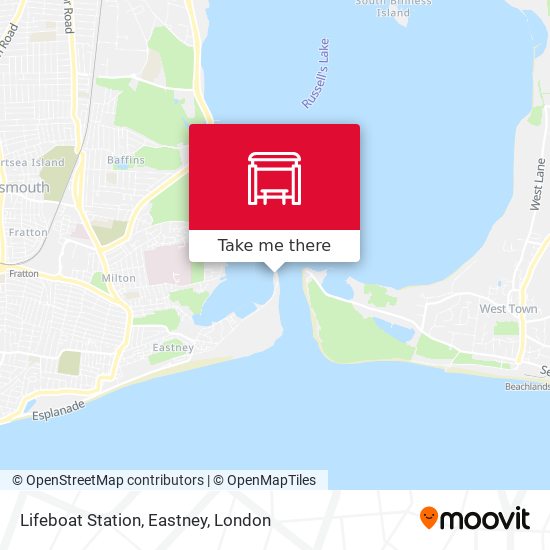 Lifeboat Station, Eastney map