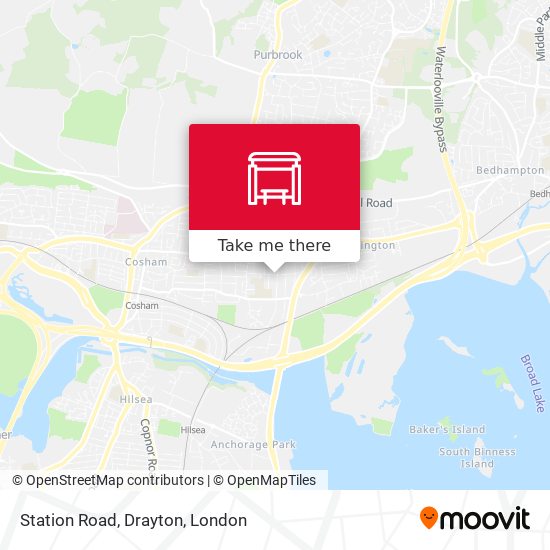 Station Road, Drayton map