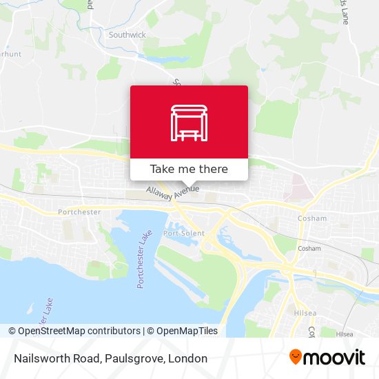 Nailsworth Road, Paulsgrove map