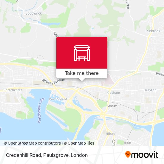 Credenhill Road, Paulsgrove map
